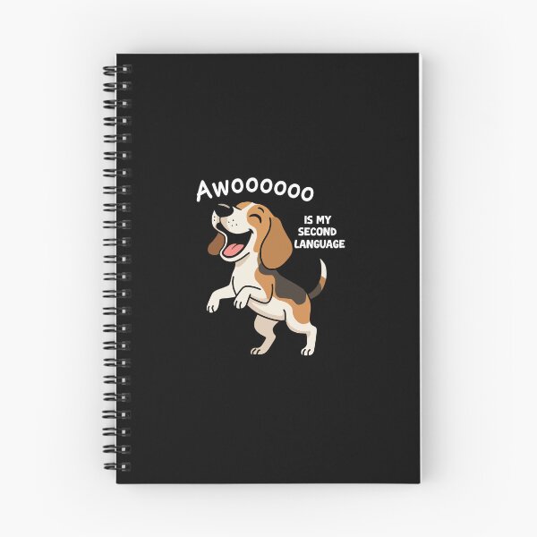 Item preview, Beagle Dog Awooooo is my second language  designed and sold by Senthamizh.