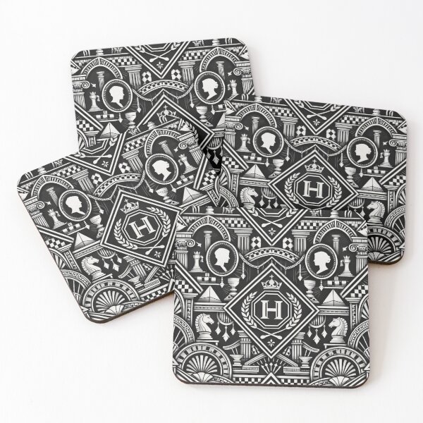 Item preview, Geometric Old Money Black and White Luxury Pattern designed and sold by Ve & Co.