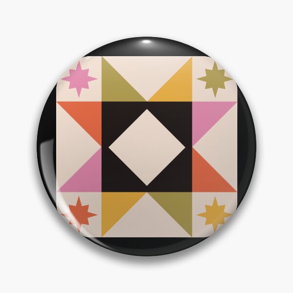 Item preview, Fall Sawtooth Star Pattern designed and sold by YesButNo Design.