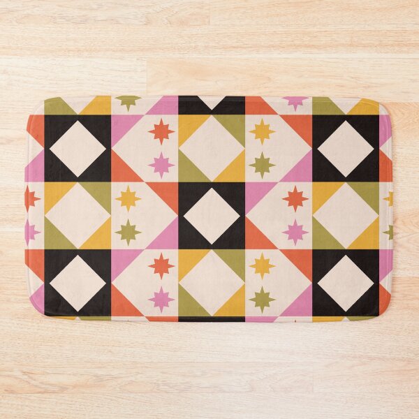 Item preview, Fall Sawtooth Star Pattern designed and sold by YesButNo Design.