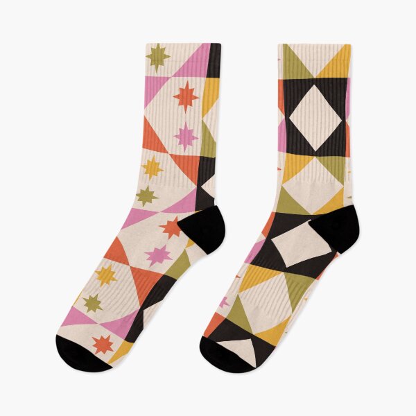 Item preview, Fall Sawtooth Star Pattern designed and sold by YesButNo Design.