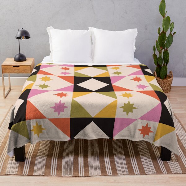 Item preview, Fall Sawtooth Star Pattern designed and sold by YesButNo Design.