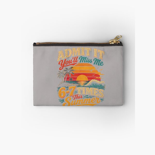 Item preview, Admit It You'll Miss Me 67 Times This Summer Retro Vintage Premium Tri-Blend designed and sold by mjohnson9.