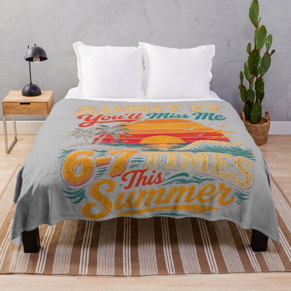 Item preview, Admit It You'll Miss Me 67 Times This Summer Retro Vintage Premium Tri-Blend designed and sold by mjohnson9.