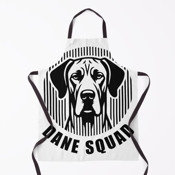 Item preview, Dane Squad - Minimalist Linear Dog Silhouette designed and sold by Pfotenfaden.