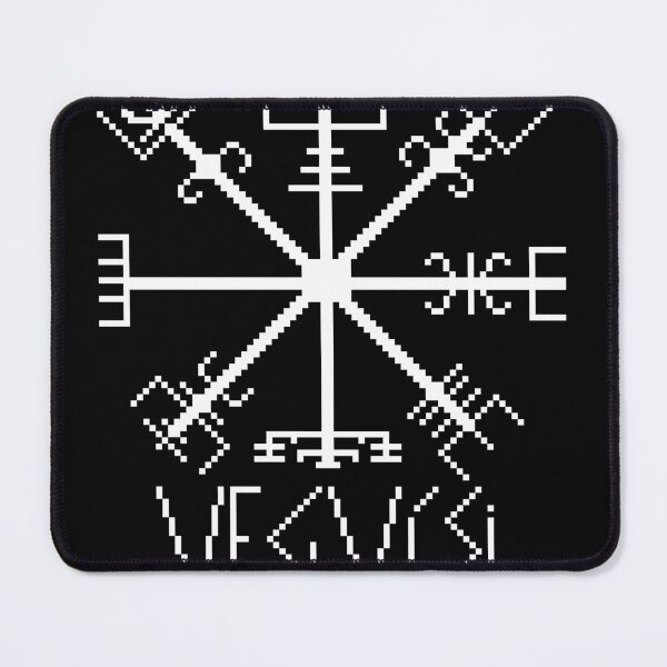 Item preview, Nordic Viking Compass Pixel Art Design designed and sold by RetroRlx.