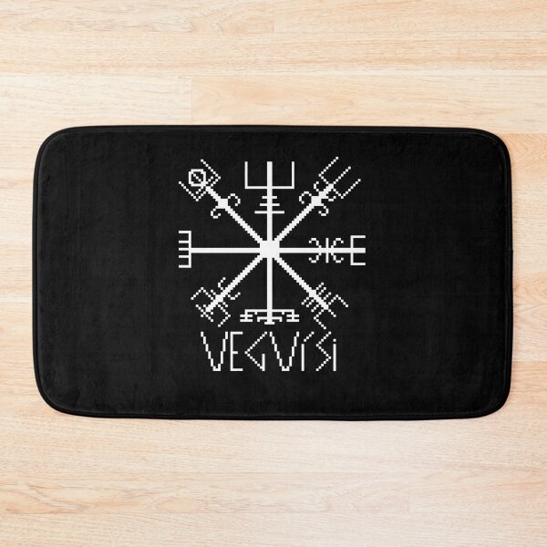Item preview, Nordic Viking Compass Pixel Art Design designed and sold by RetroRlx.
