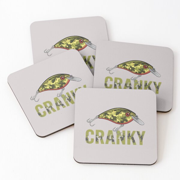 Item preview, Cranky Fishing Dad Lure Camouflage Angler Bass Pullover Hoodie designed and sold by MabelWells.