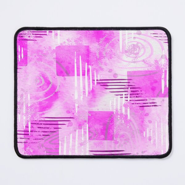 Item preview, Abstract Pink and White Painting designed and sold by CloudClown.