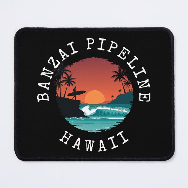 Item preview, Banzai Pipeline - Hawaii (with White Lettering) designed and sold by VelvetRoom.