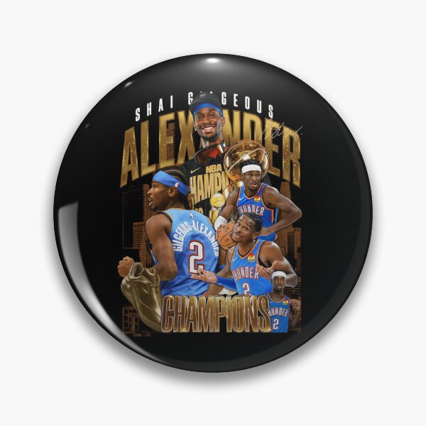 Item preview, Shai Gilgeous Alexander Thunder Collage Basketball Poster Design designed and sold by JayiaGribbleu.