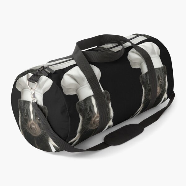 Item preview, Funny Striped Skunk Chef Realistic Animal Cooking Humor Art designed and sold by LazyOwlStore.
