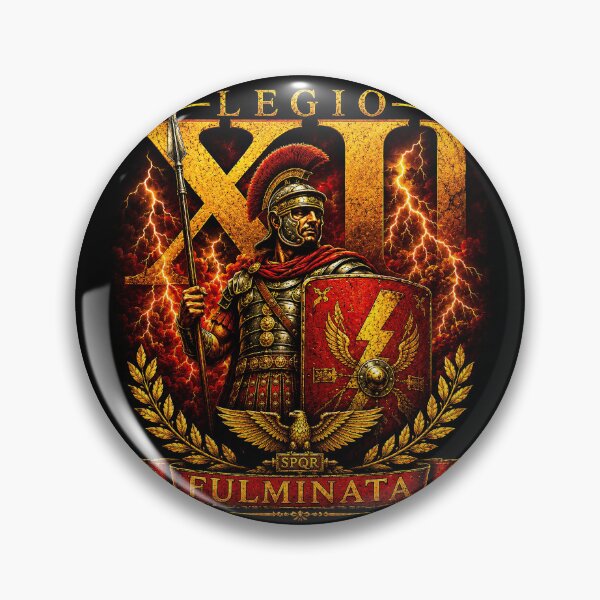 Item preview, Legio XII Fulminata Roman Legion Art designed and sold by Retr0Tshirts.