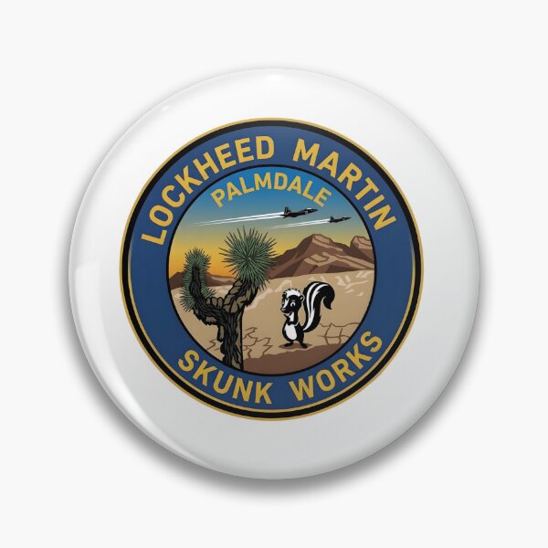 Item preview, Commemorative Emblem of Lockheed Martin Skunk Works Palmdale Facility designed and sold by CharlieDesings.