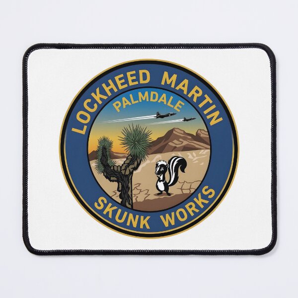Item preview, Commemorative Emblem of Lockheed Martin Skunk Works Palmdale Facility designed and sold by CharlieDesings.