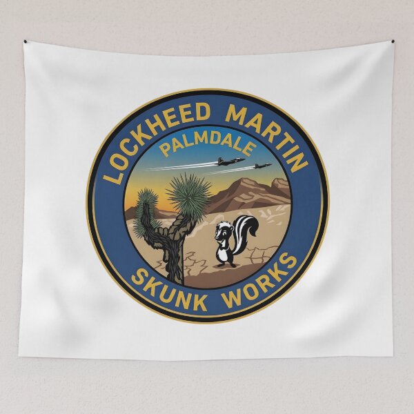 Item preview, Commemorative Emblem of Lockheed Martin Skunk Works Palmdale Facility designed and sold by CharlieDesings.