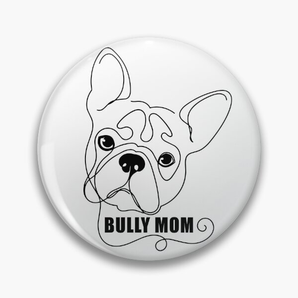 Item preview, Bully Mom - Minimalist French Bulldog One-Line Art designed and sold by Pfotenfaden.