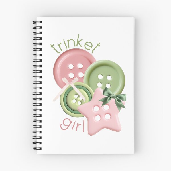 Item preview, Trinket Girl Cute Coquette Strawberry Matcha Buttons and Bows designed and sold by oddcosmik.