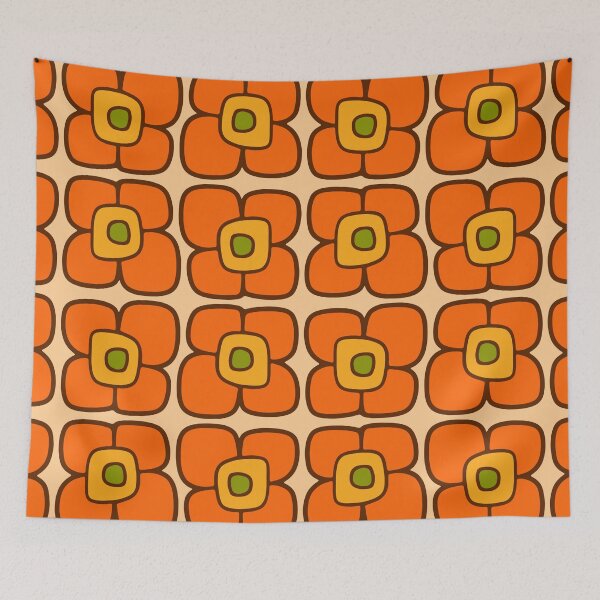Item preview, Retro Spring Blossoms designed and sold by tonymagnerart.