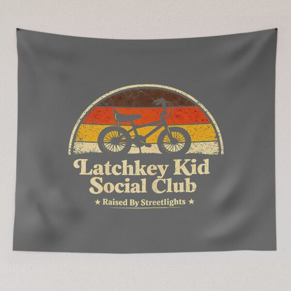 Item preview, Latchkey Kid Social Club Retro Sunset designed and sold by KristineLi.