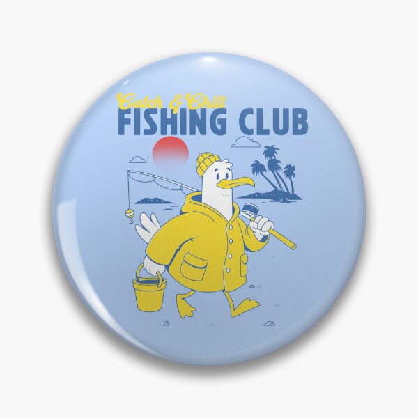 Item preview, Catch and Chill Fishing Club designed and sold by Artthree.
