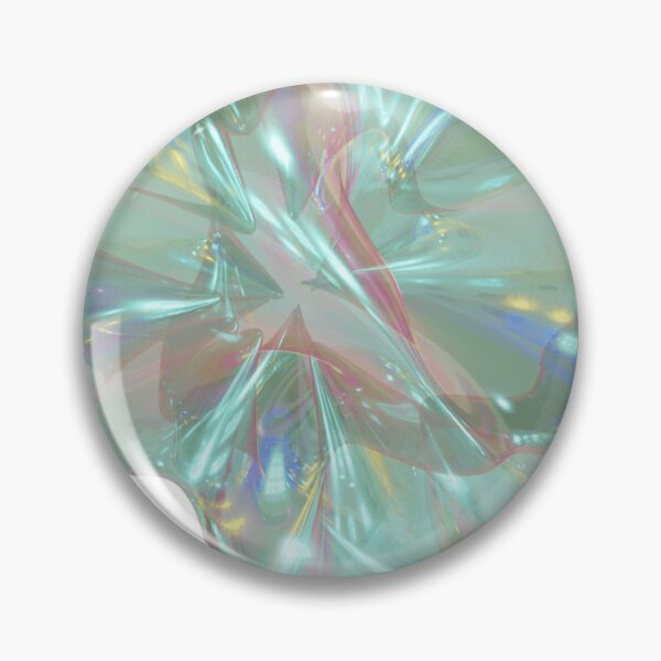 Item preview,  Holographic Liquid Shape | Futuristic Decor Art designed and sold by Rawafi Art Studio.