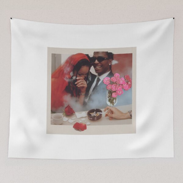Item preview, Rihanna A$AP Rocky Vintage Polaroid Romance Collage designed and sold by y2kponyclub.