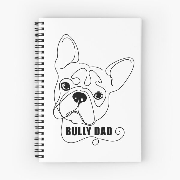 Item preview, Bully Dad - Minimalist French Bulldog One-Line Art designed and sold by Pfotenfaden.