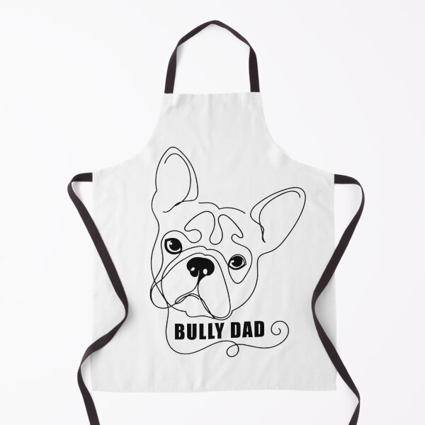 Item preview, Bully Dad - Minimalist French Bulldog One-Line Art designed and sold by Pfotenfaden.