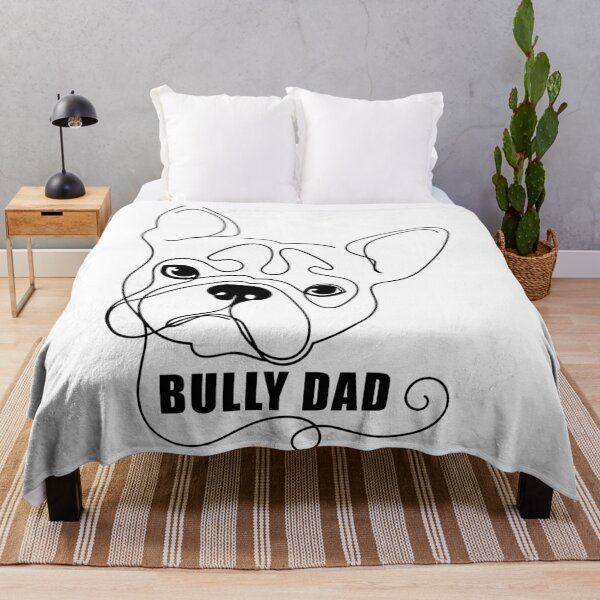 Item preview, Bully Dad - Minimalist French Bulldog One-Line Art designed and sold by Pfotenfaden.