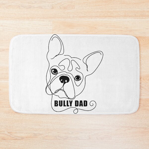 Item preview, Bully Dad - Minimalist French Bulldog One-Line Art designed and sold by Pfotenfaden.