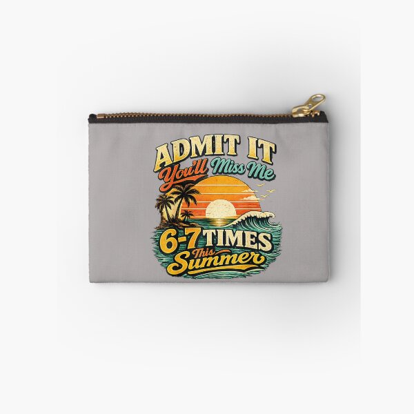 Item preview, Admit It You'll Miss Me 67 Times This Summer Retro Vintage designed and sold by mjohnson9.