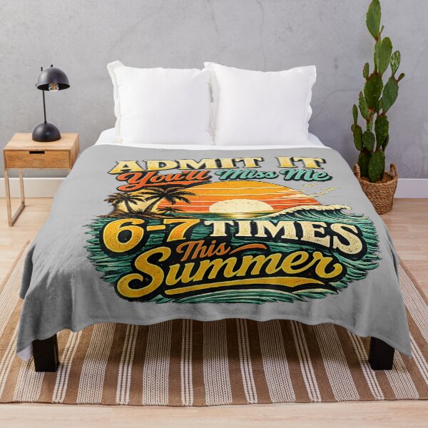 Item preview, Admit It You'll Miss Me 67 Times This Summer Retro Vintage designed and sold by mjohnson9.