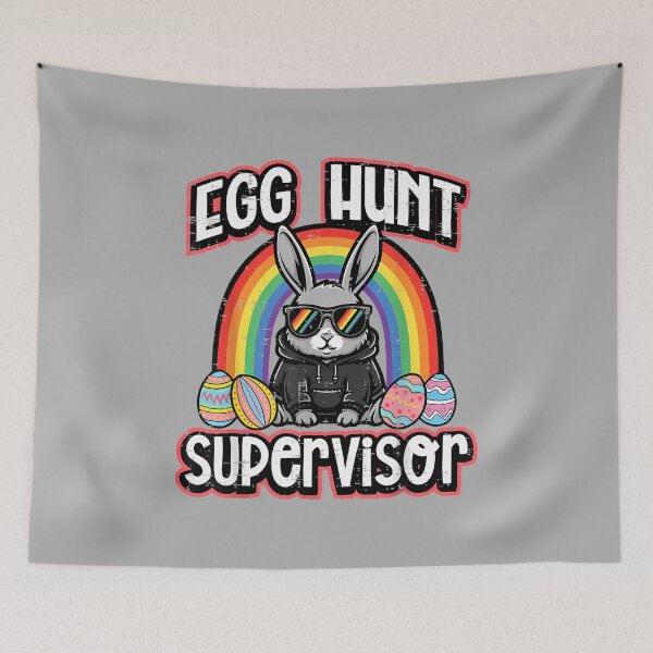 Item preview, Easter Bunny Egg Hunt Supervisor Funny Dad Mom Men Women designed and sold by ArleneRowe.