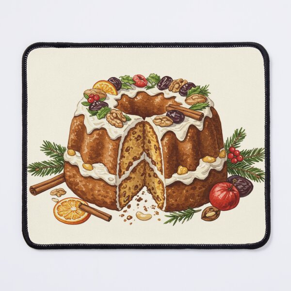 Item preview, Festive Holiday Fruit Bundt Cake designed and sold by Pasteltone.