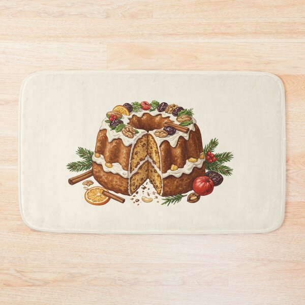 Item preview, Festive Holiday Fruit Bundt Cake designed and sold by Pasteltone.