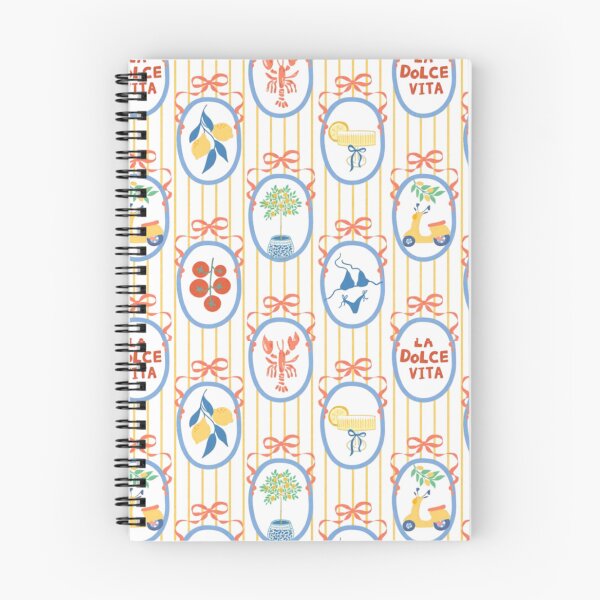 Item preview, Mediterranean Coastal Pattern - Italian Summer Food & Travel Aesthetic designed and sold by Rangmanch.