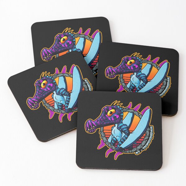 Item preview, Pocket Dinosaur Tropeognathus Chibi Retro Pterosaur Design #7 designed and sold by Grimtech Workshop.