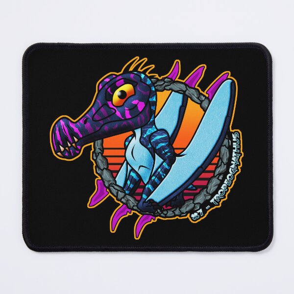 Item preview, Pocket Dinosaur Tropeognathus Chibi Retro Pterosaur Design #7 designed and sold by Grimtech Workshop.