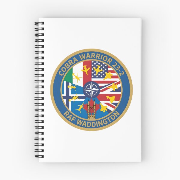 Item preview, Official Patch for Exercise Cobra Warrior 23-2 at RAF Waddington designed and sold by CharlieDesings.