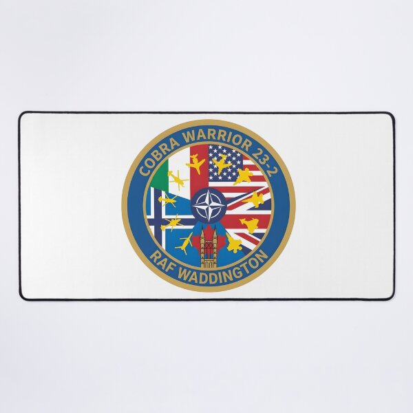 Item preview, Official Patch for Exercise Cobra Warrior 23-2 at RAF Waddington designed and sold by CharlieDesings.