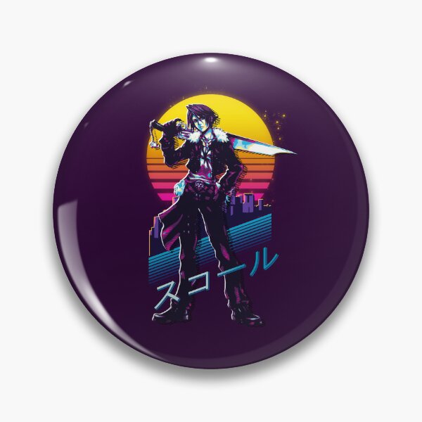 Item preview, Final Fantasy VIII - Squall Retrowave designed and sold by ZeWissou.
