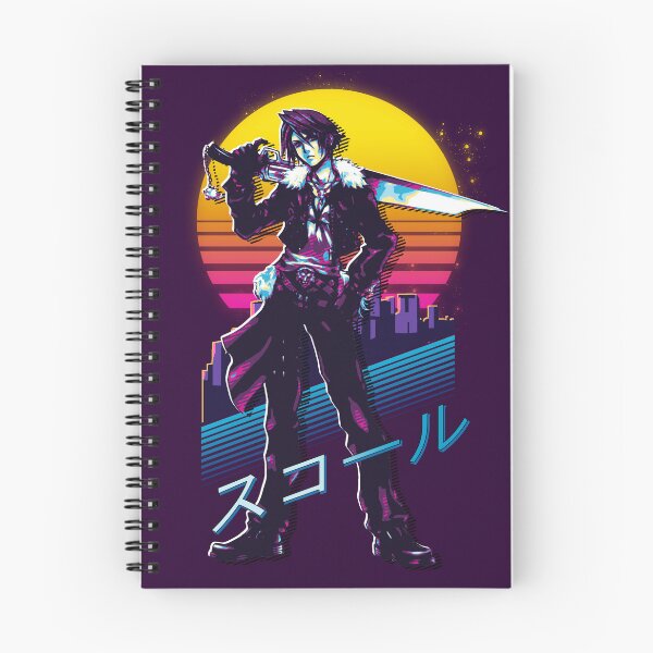 Item preview, Final Fantasy VIII - Squall Retrowave designed and sold by ZeWissou.