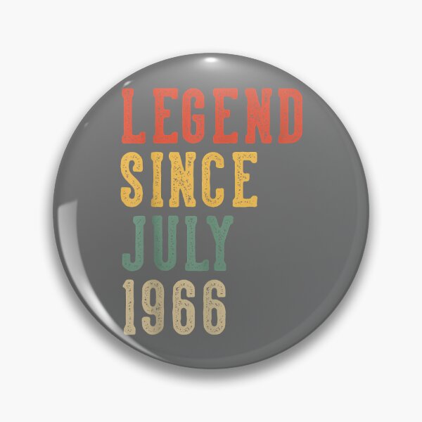 Item preview, Legend Since July 60th Birthday 1966 Men Women 60 Year Old designed and sold by KristineLi.