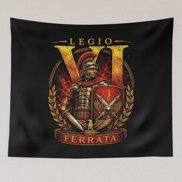 Item preview, Legio VI Ferrata Roman Legion Art designed and sold by Retr0Tshirts.