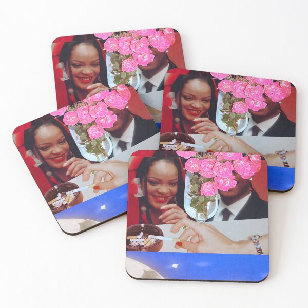Item preview, Rihanna A$AP Rocky Vintage Polaroid Romance Collage designed and sold by y2kponyclub.