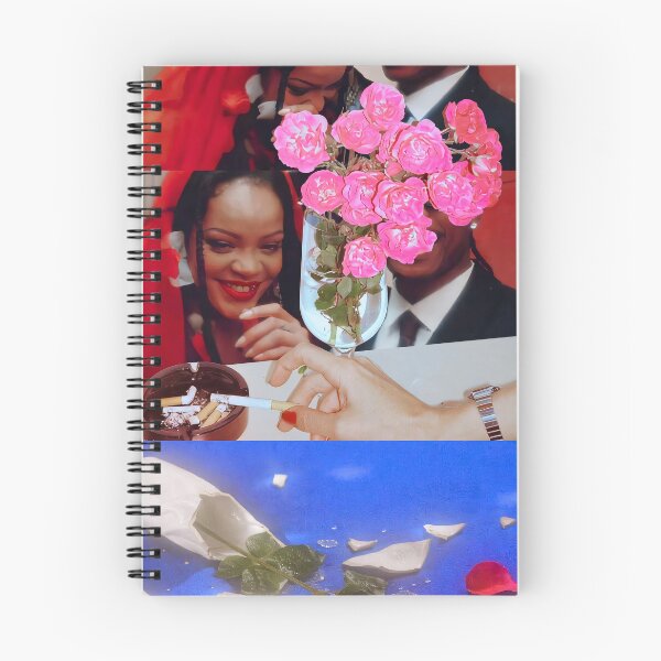 Item preview, Rihanna A$AP Rocky Vintage Polaroid Romance Collage designed and sold by y2kponyclub.