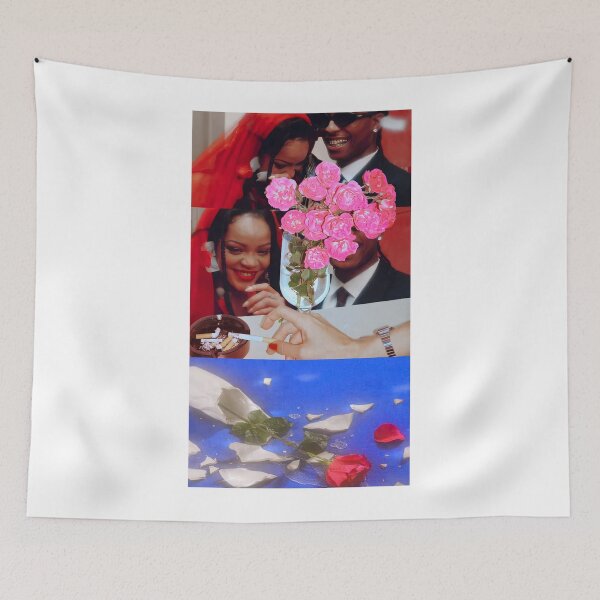 Item preview, Rihanna A$AP Rocky Vintage Polaroid Romance Collage designed and sold by y2kponyclub.