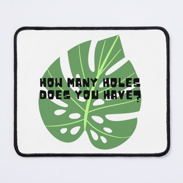 Item preview, How many holes does you have? designed and sold by PlantSholic.