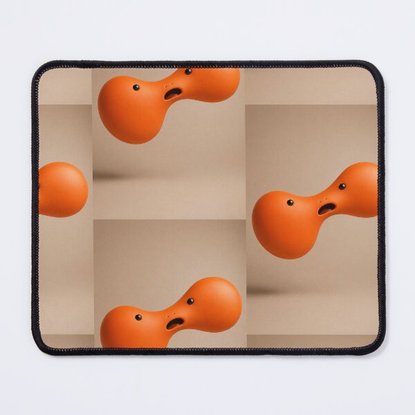 Item preview, Surprised Orange Blob Creature designed and sold by AZAfinearts.